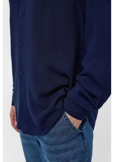 Backandbond Lacivert Regular Fit Uzun Kollu Gömlek Backandbond Lacivert Regular Fit Uzun Kollu Gömlek
