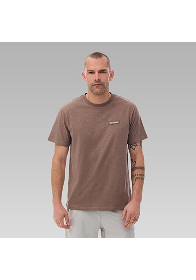 Cs0405 Csc M Columbia Silicon Print Erkek T-shirt-33637 Kahve