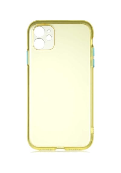 Apple Uyumlu iPhone 11 Kılıf Zore Bistro Kapak Sarı