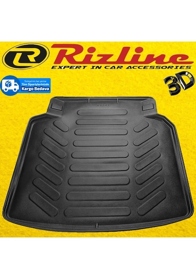 Toyota Uyumlu Avensis Bagaj Havuzu 3D Siyah 2003 - 2009 Arası Rizline N11.4639
