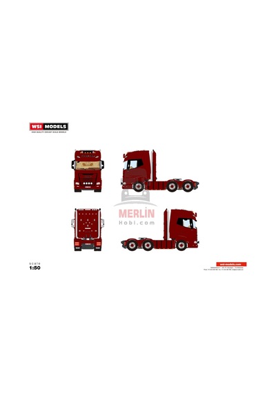 1/50 Cuvetra Daf Xg+ 6x2 Tag Axle