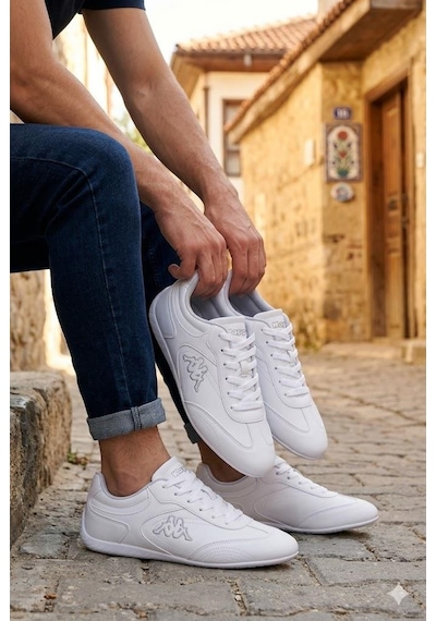 Kappa Kp-2081 Romana Rahat Erkek Spor Sneaker Ayakkabı Beyaz