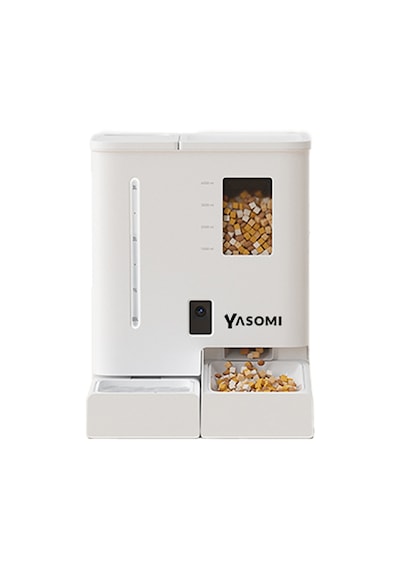 Yasomi Du-f03v Smartpaw+ Akıllı Otomatik Mama Ve Su Kabı Beyaz