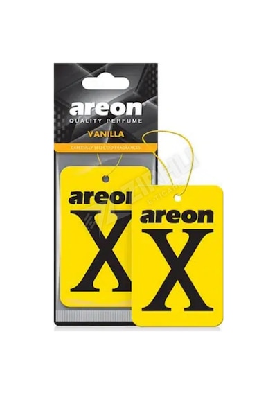 4 Adet Areon X Vanilla Oto Araç Kokusu Sarı