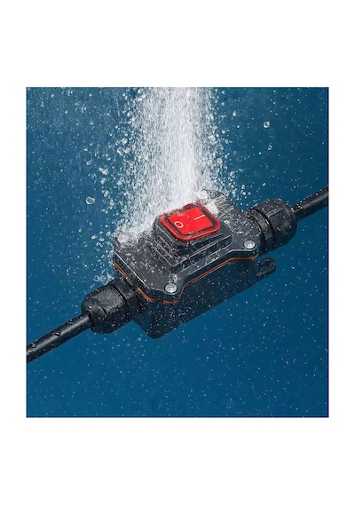 Ip65 9-14mm Montaj Star/stop Buat Kutusu 1 Giriş 1 Çıkış