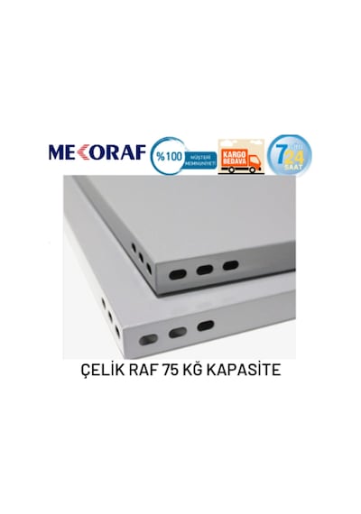 Mekoraf Mekoraf 43 X 93 Çelik Raf Tabla