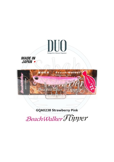 Duo Beach Walker Flipper 32 Jig Sahte Yem Gqa0238 Strawberry Pink