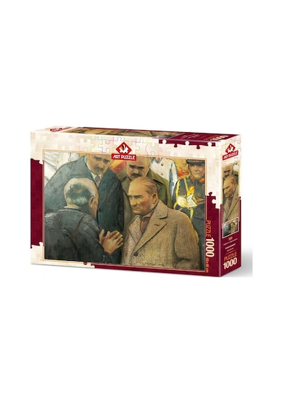 Art Atatürk Ve Depremzede Puzzle (1000 Parça)