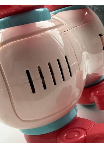 Yürüyen Robot Müzik Ve Işıklı 16 Cm Sallanan Kafalı Gerçekçi Haraketli Eğlenceli Oyuncak Köpek Pembe