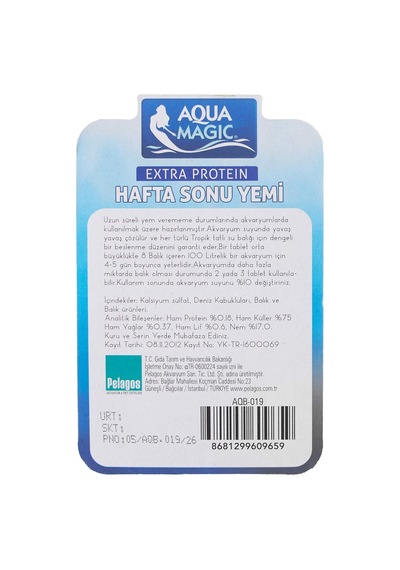 Aqua Magic Tatil Yemi 5'li