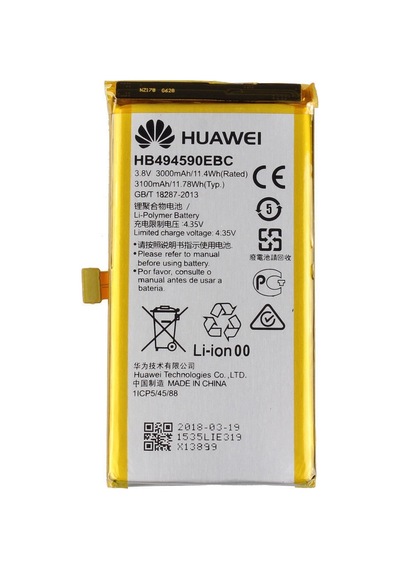 Huawei Honor 7 Hb494590Ebc Batarya Pil 3000 Mah