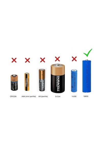 Jyd 6800 mAh 3.7 V 18650 Li-Ion Şarj Edilebilir Pil
