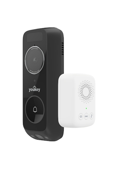 Youkey Db312 Akıllı 2k Kameralı Kapı Zılı