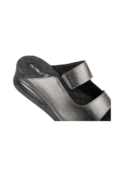 Muya Beso 35201 Anatomik Airmax Memory Foam Kadın Terlik Platin Platin