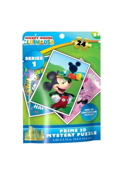 Mickey Mouse Seri 1 3d Mystery Puzzle 24 Parça Diğer