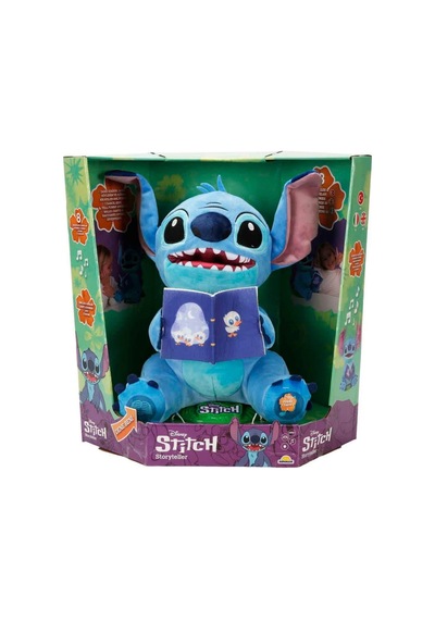Sesli Karanlıkta Parlayan Masal Anlatan Peluş 34 Cm Stitch