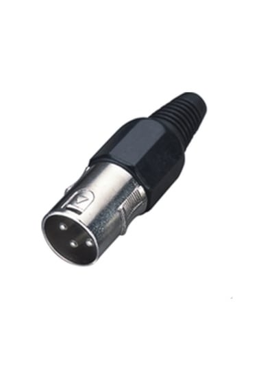 Estello Ea-1004 Kırmızı 3 Pin Erkek Xlr Konnektör