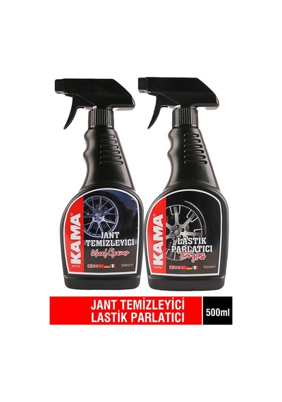 AUTOKAMA Jant Temizleyici & Lastik Parlatıcı 500 er ml