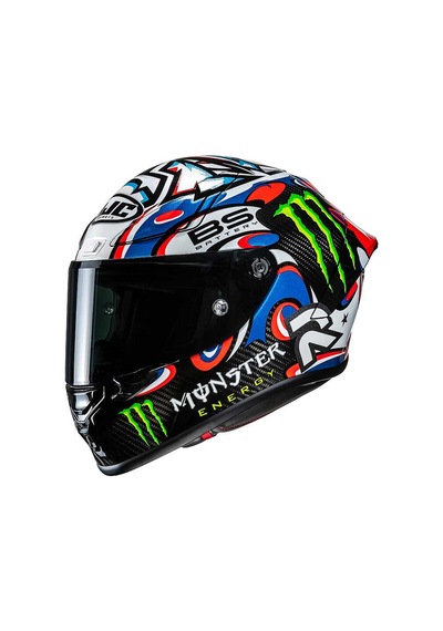 Hjc Rpha1 V2 Kask Carbon Quartararo Le Mans 3 Mc21 Çok Renkli