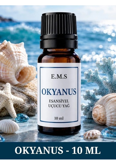 Okyanus Esansiyel Uçucu Yağ Buhurdanlık Yağı Difüzör Esansı Oda Kokusu Esansı Mum Esansı 10 Ml.