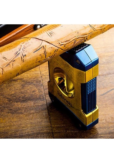 Lubinski Metal Sehpalı V Puro Kesici Mavi-gold 60 Ring
