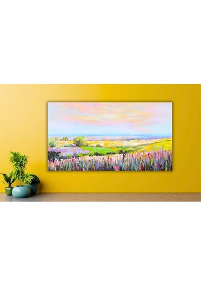 Yağlı Boya Tablo %100 El Yapımı 114cmx70cm Manzara Doğa
