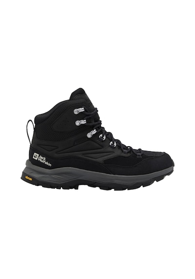 Jack Wolfskın Jack Wolfskin Cyrox Texapore Mid Erkek Gri Bot 635 Çok Renkli