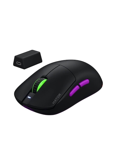 Quasar 3 Ultra Black 8k Hz Pixart Paw 3950 Sensör Rgb Kablosuz Simetrik Gaming Mouse Htm770 Diğer