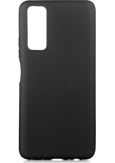 Kilifone - Huawei Uyumlu P Smart 2021 Ppa-lx2 - Kılıf Mat Renkli Esnek Premier Silikon Kapak - Siyah