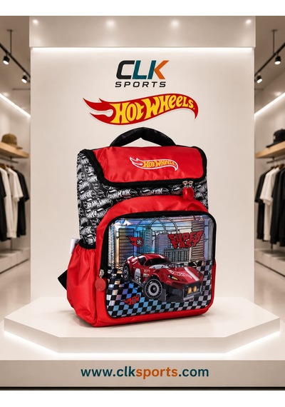 Hot Wheels Araba Desenli Okul Çantası , Beslenme Çantası , Kalem Çantası , Suluk Matara 1 Parça
