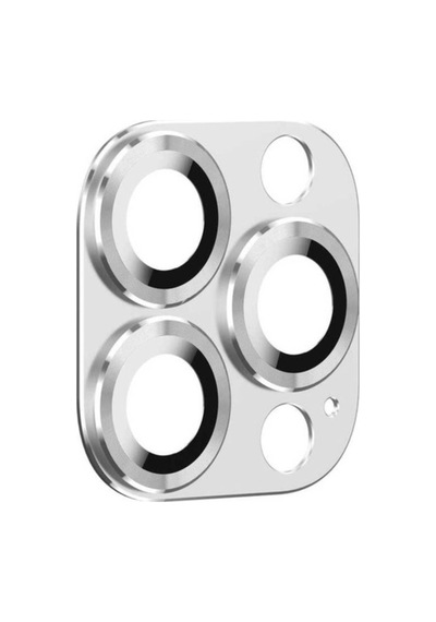 Apple Uyumlu iPhone 13 Pro Max Zore Cl-03 Kamera Lens Koruyucu Gümüş