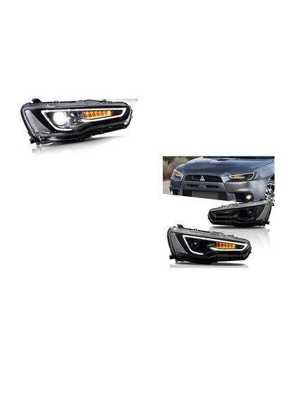 Mitsubishi Lancer Audi Dizayn Mercekli Far