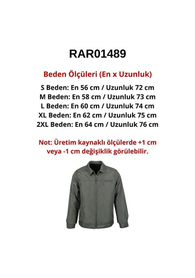 Modarar Erkek Haki Kışlık Normal Kesim İçi Elyaf Dolgulu Su Geçirmez Klasik Yaka Mont Rar01489 Modarar Erkek Haki Kışlık Normal Kesim İçi Elyaf Dolgulu Su Geçirmez Klasik Yaka Mont Rar01489