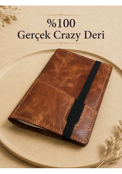 Bilikolik Hakiki Deri A5 Defter Kılıfı, El Yapımı, Telefon Cepli Ajanda Organizer, Defter Ve Kalem Dahil Kahverengi - Taba Bilikolik Hakiki Deri A5 Defter Kılıfı, El Yapımı, Telefon Cepli Ajanda Organizer, Defter Ve Kalem Dahil Kahverengi - Taba