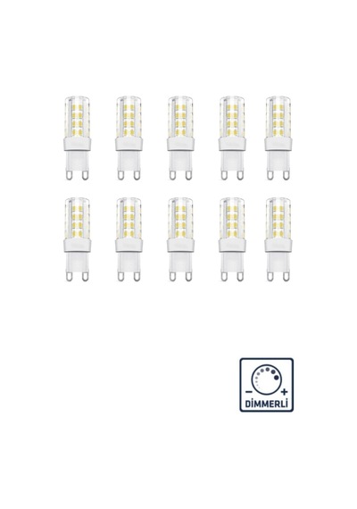 Smd Led Ampul G9 5w 3000k Gün Işığı 10'lu Erd-268