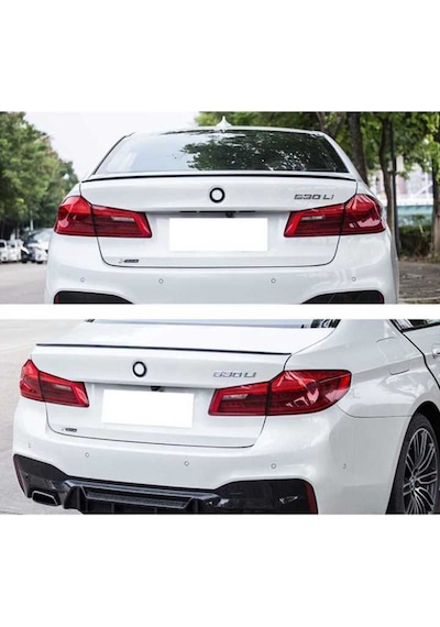 Bmw 5 Serisi G30 Hybrıd Spoiler - Piano Black Parlak   Siyah