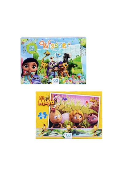 +3 Yaş Wissper Ve Arı Maya Puzzle 2’Li Set (Ca Games)