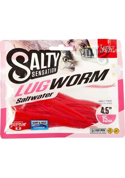 Lucky John Lugworm 4.5'' Kokulu Lrf Yemi 11.5 Cm F40