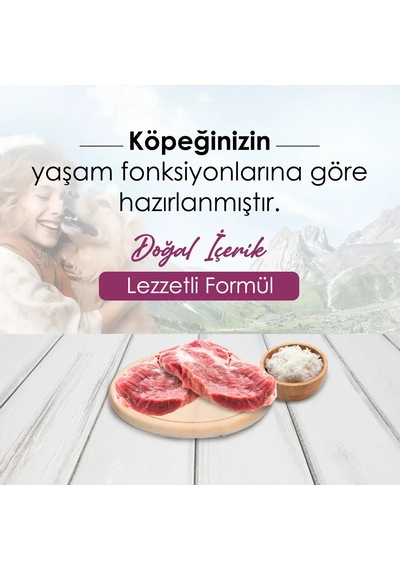 DogPlus Düşük Tahıllı Hipoalerjenik Kuzu Etli Pirinçli Yüksek Enerjili Yetişkin Köpek Maması 15 KG