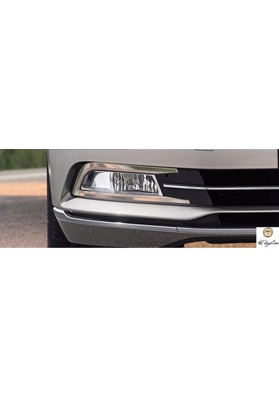 Volkswagen Passat B8 Krom Sis Far Çerçevesi 2 Parça 2015 2018