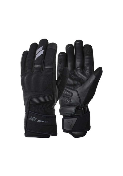 Modeka Paneo Lt Waterproof Lamine Eldiven Siyah