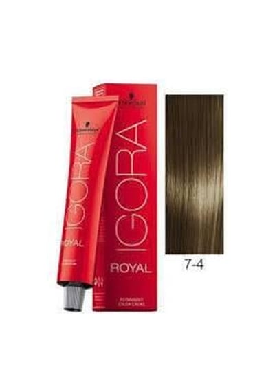Schwarzkopf Igora Royal Saç Boyası 60 ml 7 - 4 Kumral - Bej