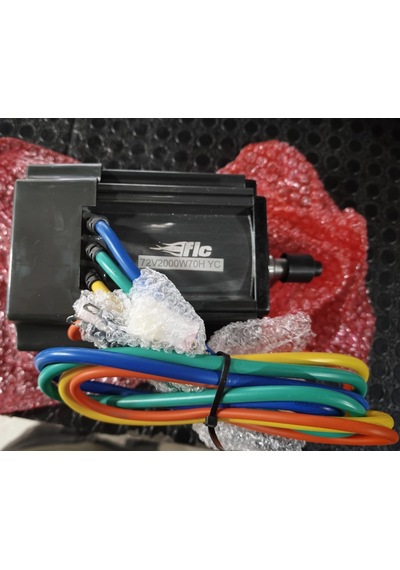 Falcon 72v 2000w Elektrikli Kasalı Arka Motor Siyah - Gri