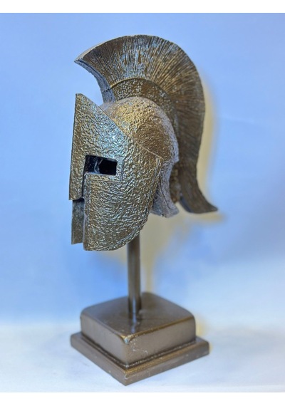 Küçük Boy Miğfer Biblo Bronz