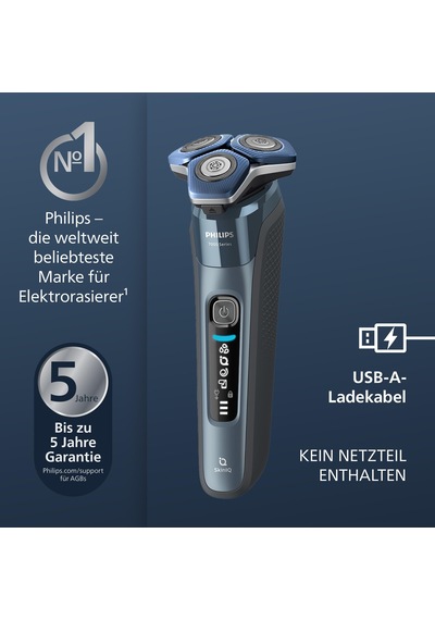 Philips Shaver S7000 - Erkekler İçin Elektrikli Tıraş Makinesi, Islak Ve Kuru Tıraş, Entegre Katlanır Düzeltici, Sakal Düzeltme Aparatı, Temizleme İstasyonu, Seyahat Çantası Ve Şarj İstasyonu Model S7882/54 Philips Shaver S7000 - Erkekler İçin Elektrikli Tıraş Makinesi, Islak Ve Kuru Tıraş, Entegre Katlanır Düzeltici, Sakal Düzeltme Aparatı, Temizleme İstasyonu, Seyahat Çantası Ve Şarj İstasyonu Model S7882/54