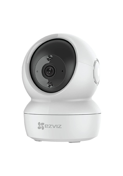 Akıllı İç Mekan Kamera Wifi, Hareket Takibi, 360 Dönen, 10m Gece Görüşü, Çift Yönlü Ses, Bulut/yerel Depolama C6n