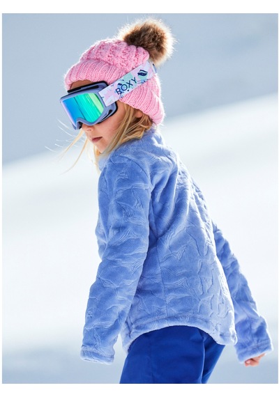 Roxy Roxy Mini Igloo Kız Çocuk Mor Polar Ceket Phn0 Mor