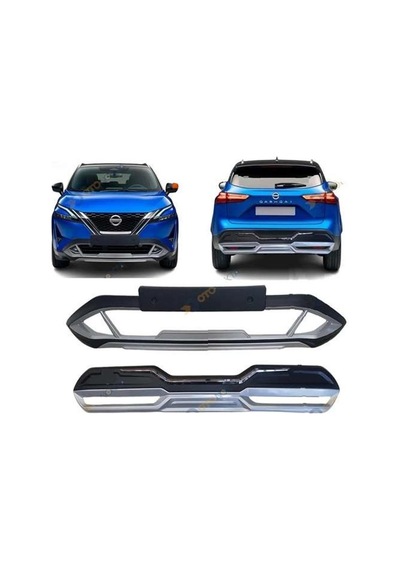 Nissan Qashqai Uyumlu 2021 Sonrası Ön Arka Tampon Koruma Difüzör