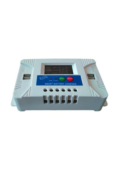 Powermaster Pm-10a 12 Volt - 24 Volt - 10 Amper 4 Usbli Dijital Otomatik Solar Şarj Regülatörü-81175