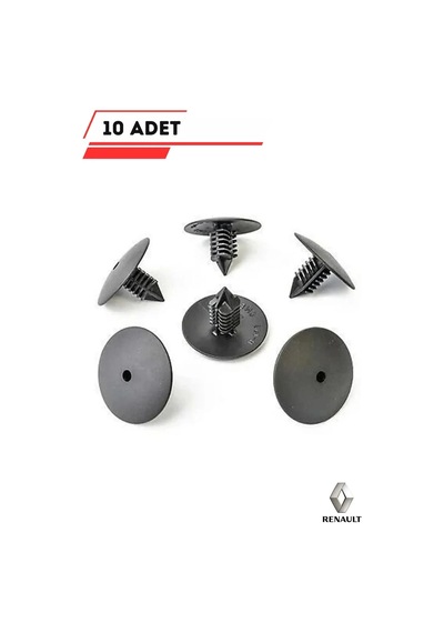 Renault Clio 2,3,4 -megane-kangoo Davlumbaz Klipsi 10 Adet